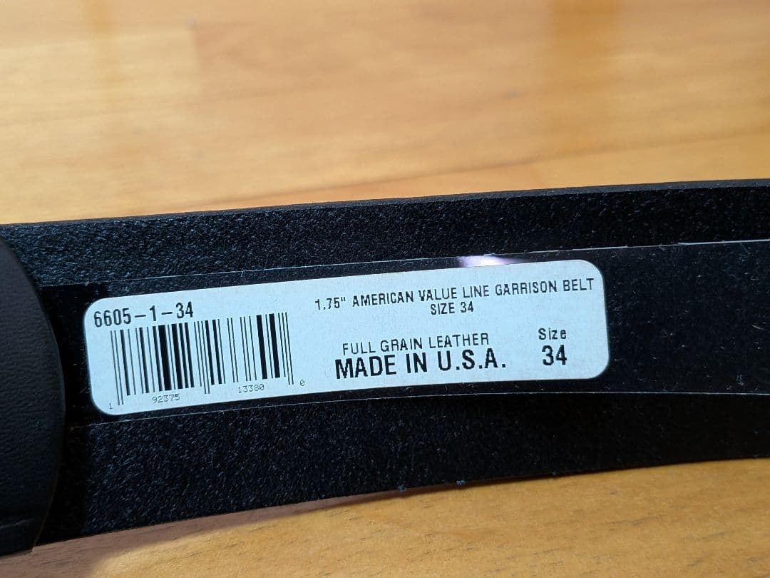 未使用　boston　ボストンレザー　ベルト　2本　USA