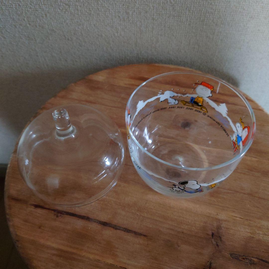 スヌーピー ガラス 器 レトロ アンティーク
