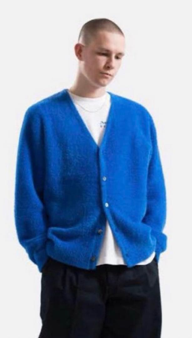 真*村様 stussy shaggy cardigan ステューシーシャギーカー