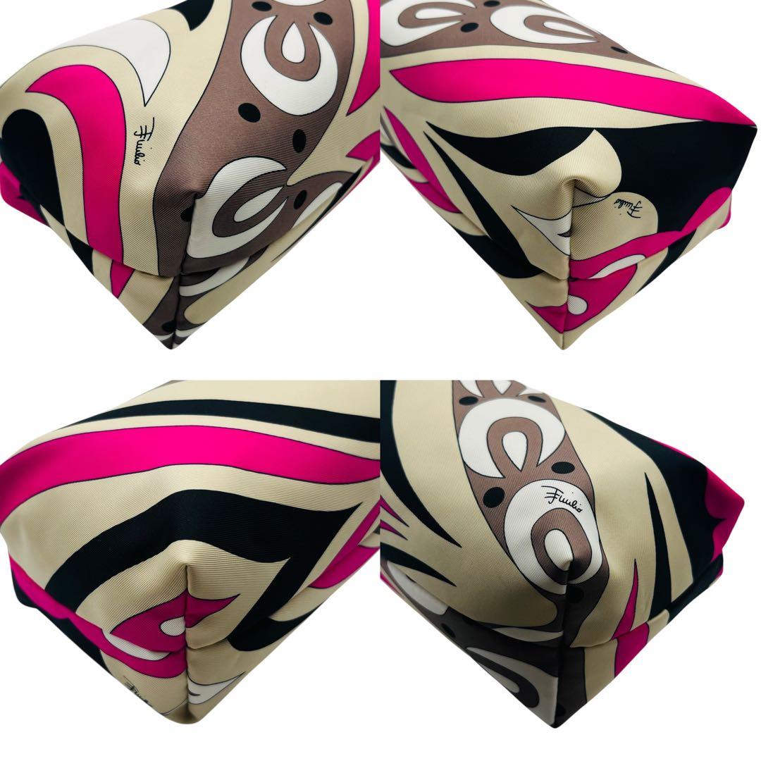 極美品✨EMILIO PUCCI ポーチ　アクセサリーポーチ　プッチ柄