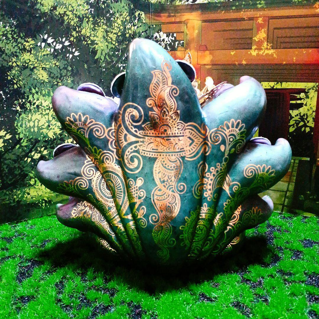 九尾の狐 BIG（ビッグ）✨⭐️オルゴナイト⭐️✨財運・金運・幸福・子孫繁栄