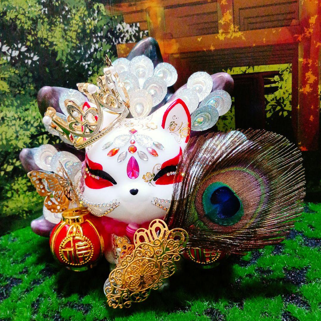 九尾の狐 BIG（ビッグ）✨⭐️オルゴナイト⭐️✨財運・金運・幸福・子孫繁栄