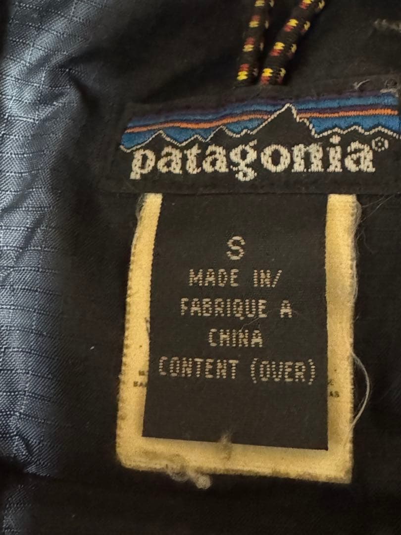 patagonia ダフパーカー オレンジ　Sサイズ