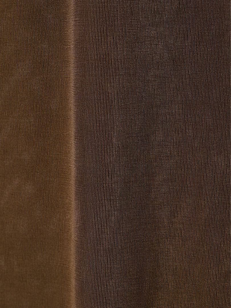 新品　anuans アセテートカットナロースカート　ベロア　アニュアンズ