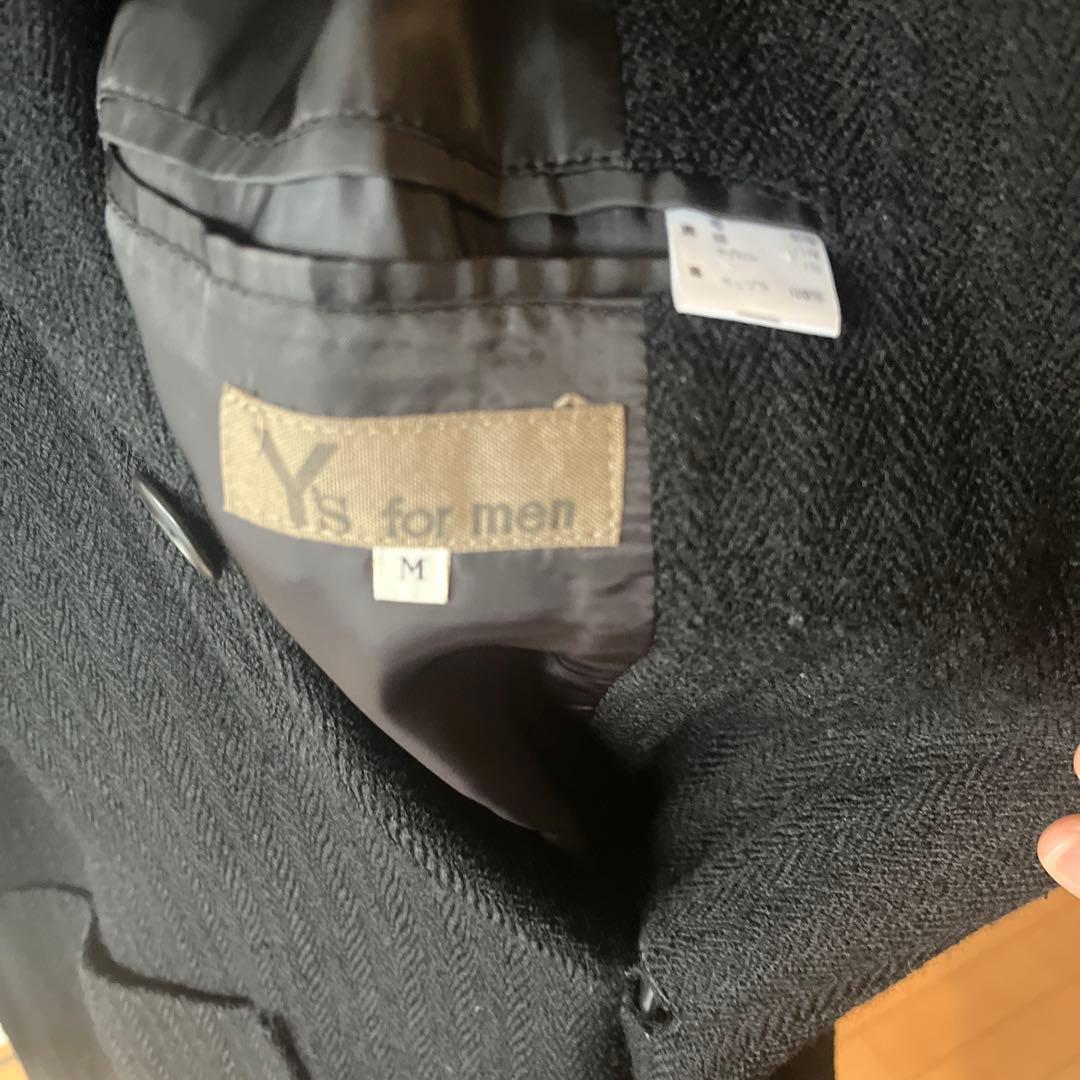 Y's for men ブラック チェスターコート M