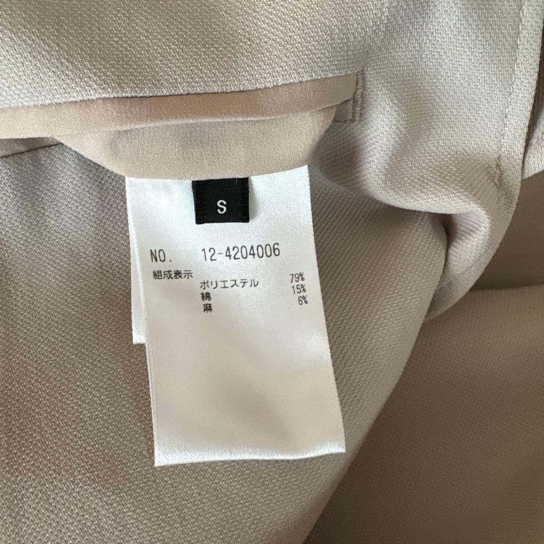 【ひまわりん】　プラステ　リネンブレンドジャケット　ホワイトブラウス2点