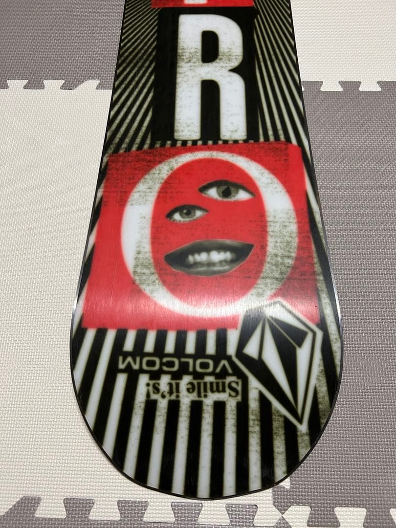ナイトロスノーボード　nitro beast×volcom 158