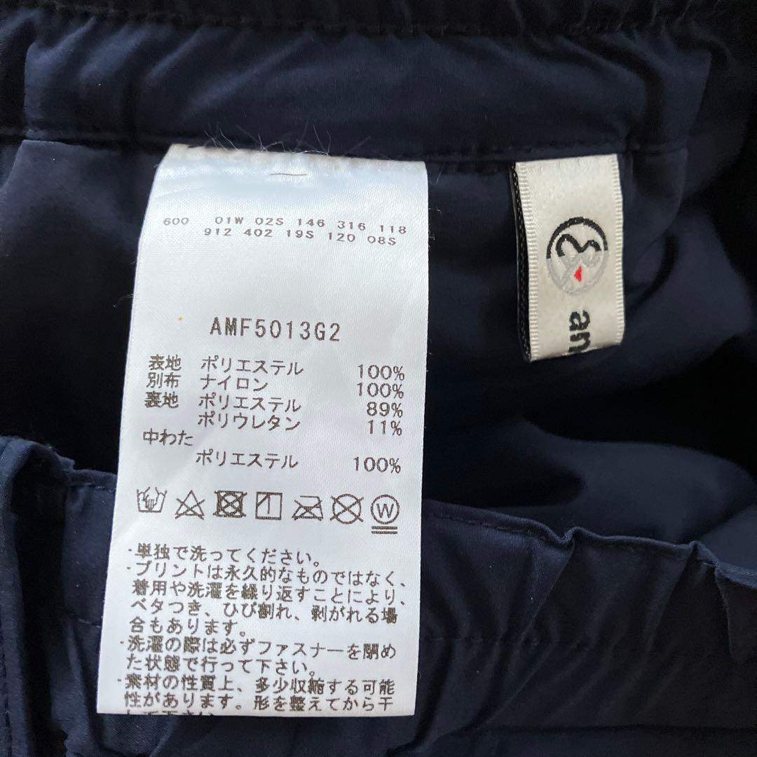 and per se 中綿入りゴルフ防寒パンツ メンズＬ　ネイビー