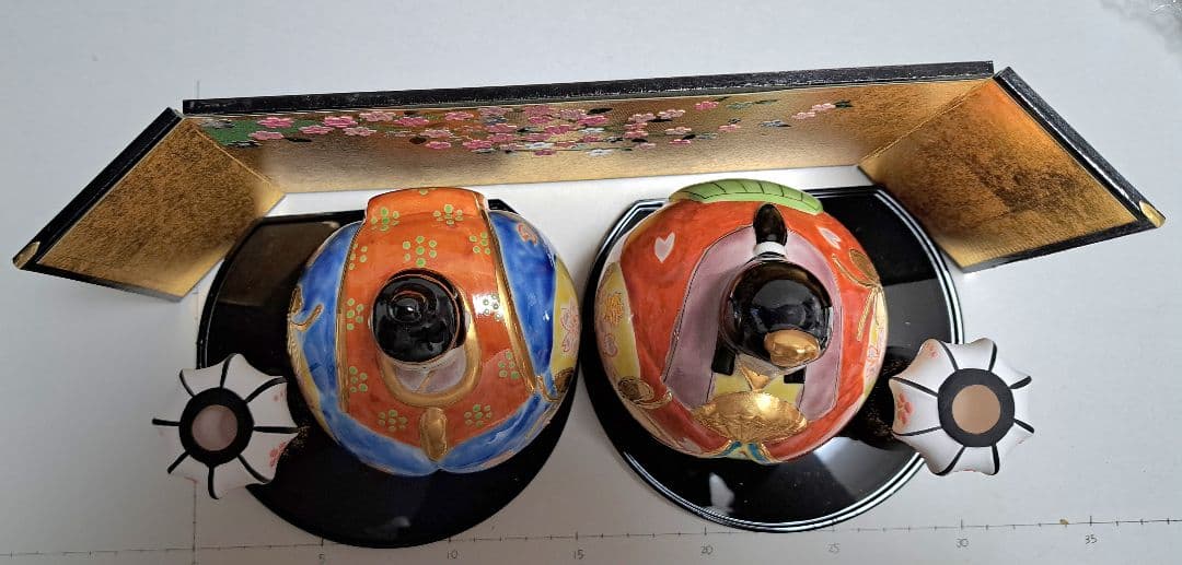 k-⑨九谷焼 ひな人形 玉雛