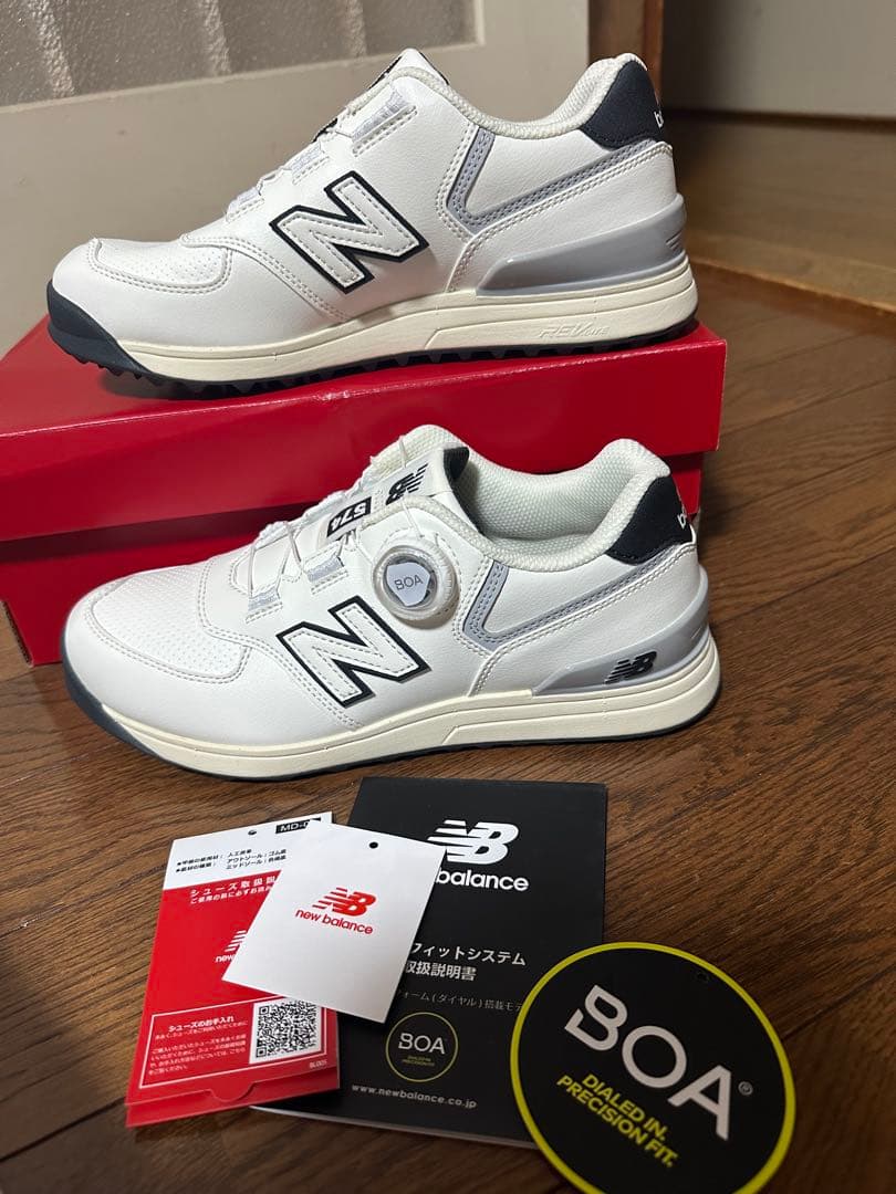 【ニューバランス】ゴルフシューズUGBS574v3 BOA(OFF WHITE)