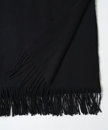 MB ULTIMATE FABRIC カシミア100%ストール ブラック