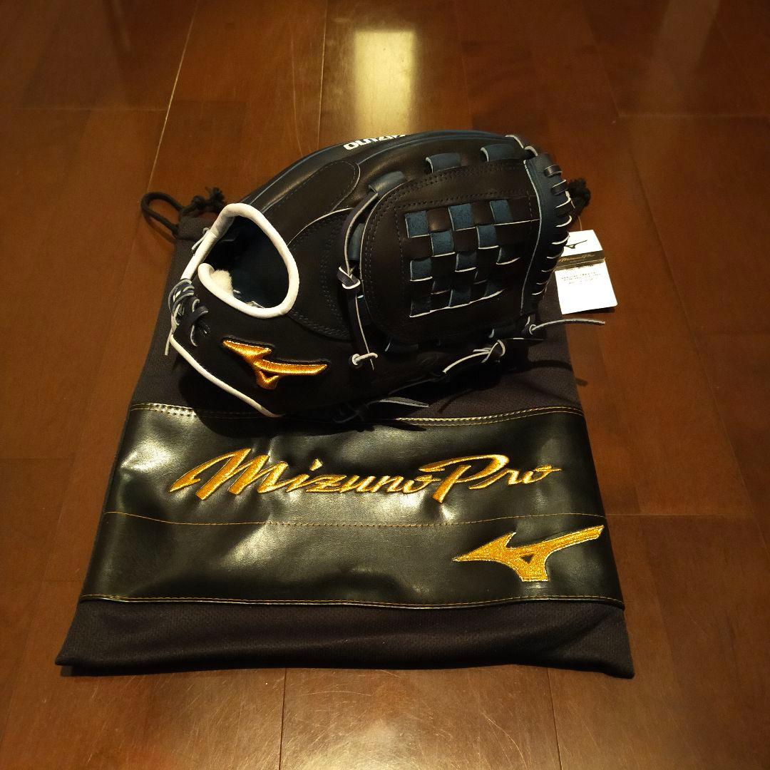 sinku【新品未使用】ミズノプロ内野AXI1型硬式グローブ波賀JAPAN