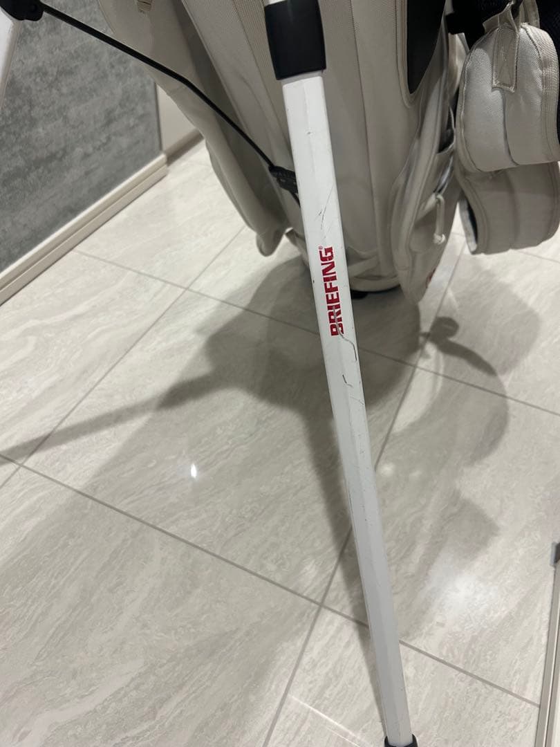 BRIEFING キャディバッグ ホワイト