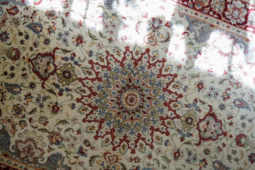 手織りペルシャ絨毯 オリエンタルラグ 228×144cm