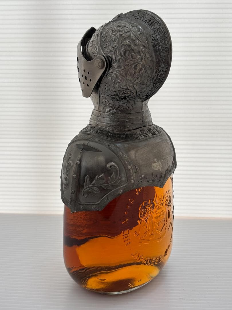 未開封　NIKKA　G&G　WHISKY　仙台工場　騎士　鎧　西洋　ボトル