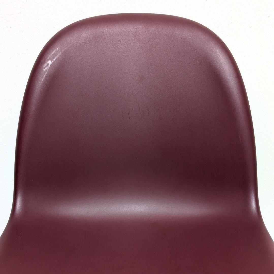 美品 Vitra パントンチェア ポリプロピレン ボルドー 1