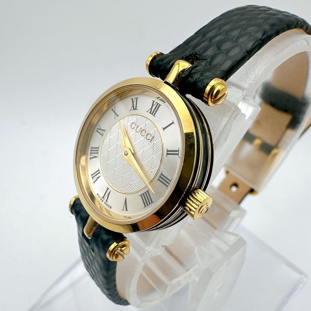 美品 稼動品 GUCCI グッチ 2040L レディース腕時計 箱付き