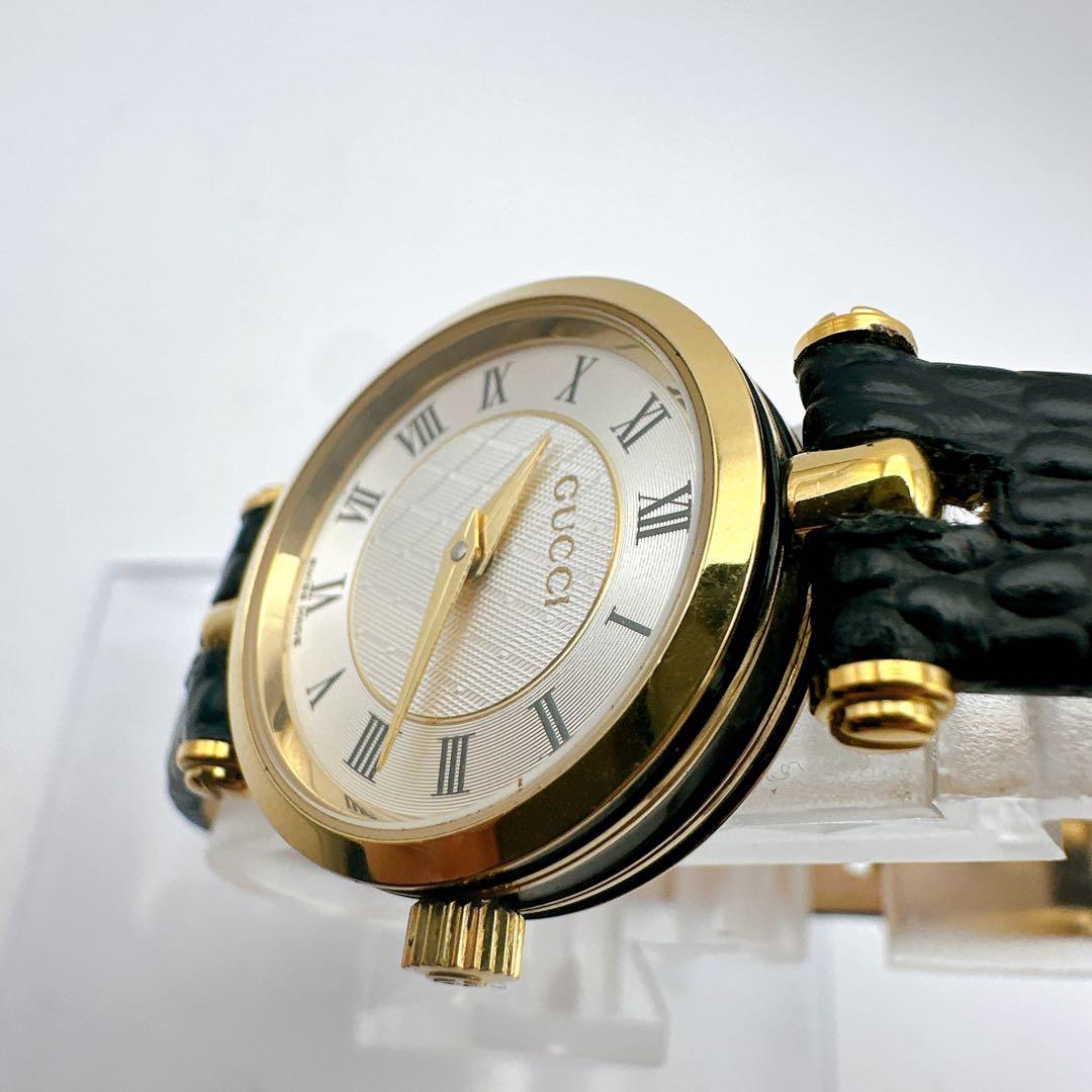 美品 稼動品 GUCCI グッチ 2040L レディース腕時計 箱付き