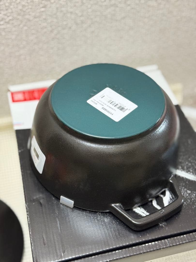 ストウブ　STAUB 両手鍋 18cm ブラック