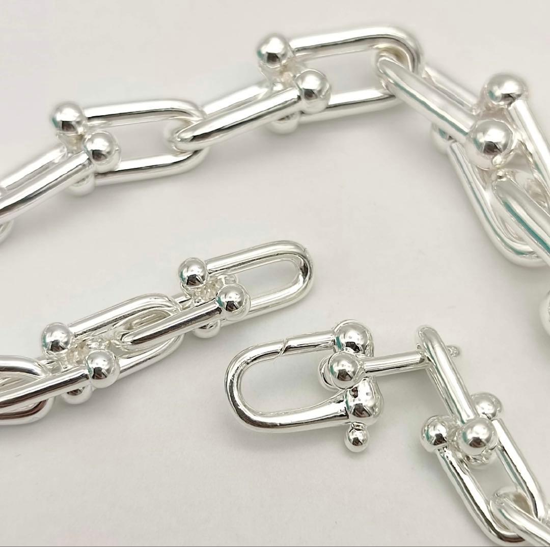 定価価格58万円 Tiffanyハードウェアグラジュエイテッドリンクネックレス