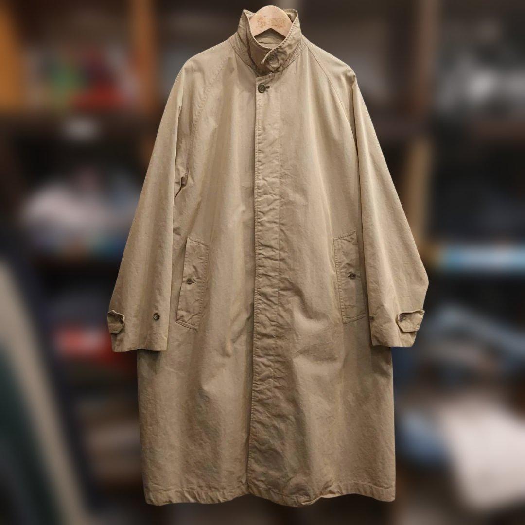 60s 70s Burberry ベージュ バルマカーンコート