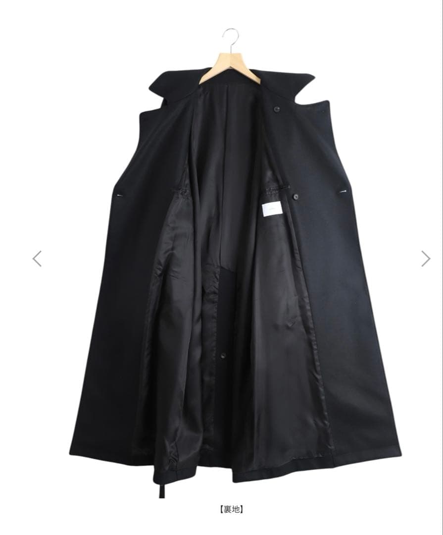 ジャケット・アウター ssstein OVERSIZED DOUBLE BREASTED COAT