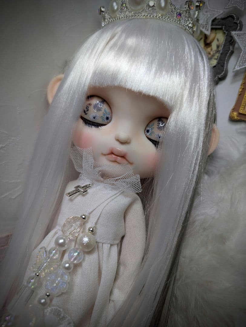 お迎え決まりました❁︎カスタムアイシードール❁︎アウトフィットセット❁︎エクステ