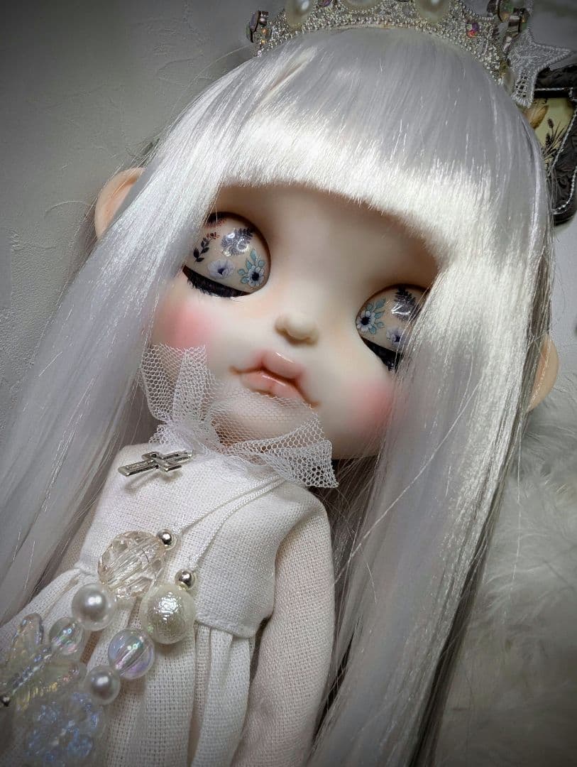 お迎え決まりました❁︎カスタムアイシードール❁︎アウトフィットセット❁︎エクステ