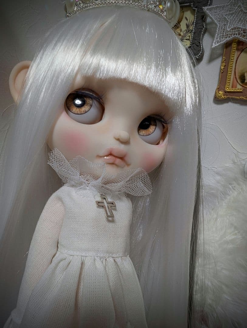 お迎え決まりました❁︎カスタムアイシードール❁︎アウトフィットセット❁︎エクステ