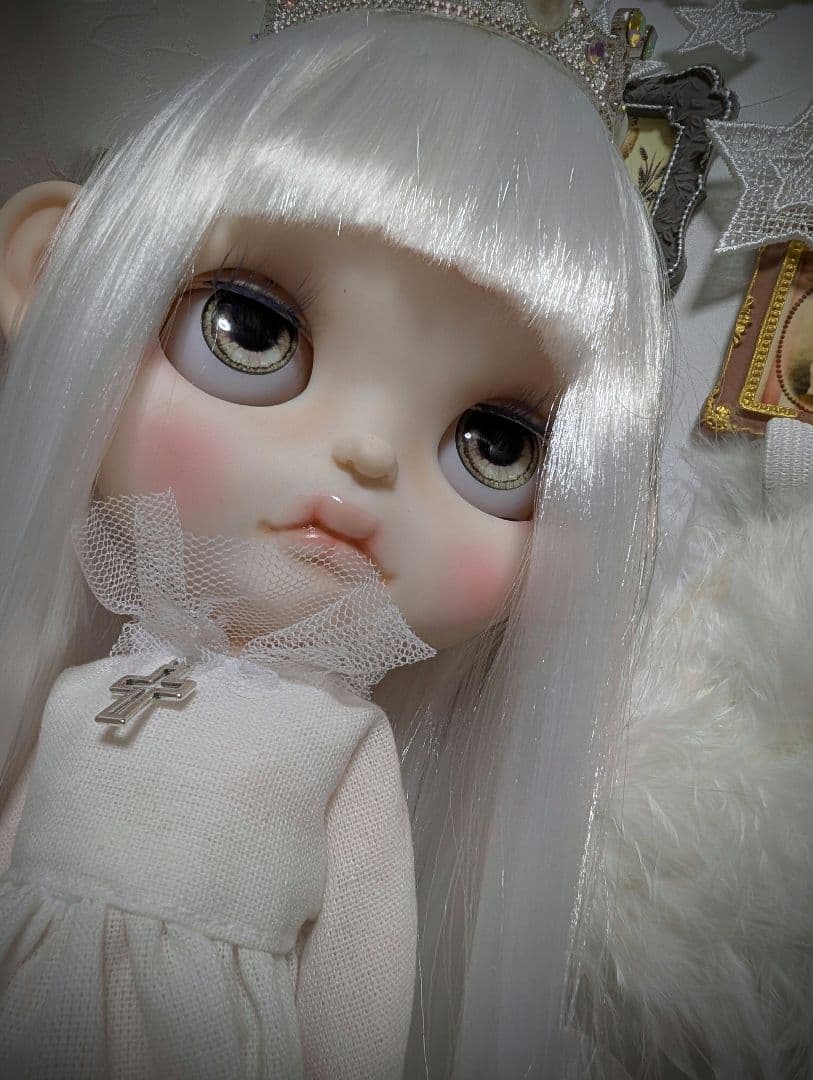 お迎え決まりました❁︎カスタムアイシードール❁︎アウトフィットセット❁︎エクステ