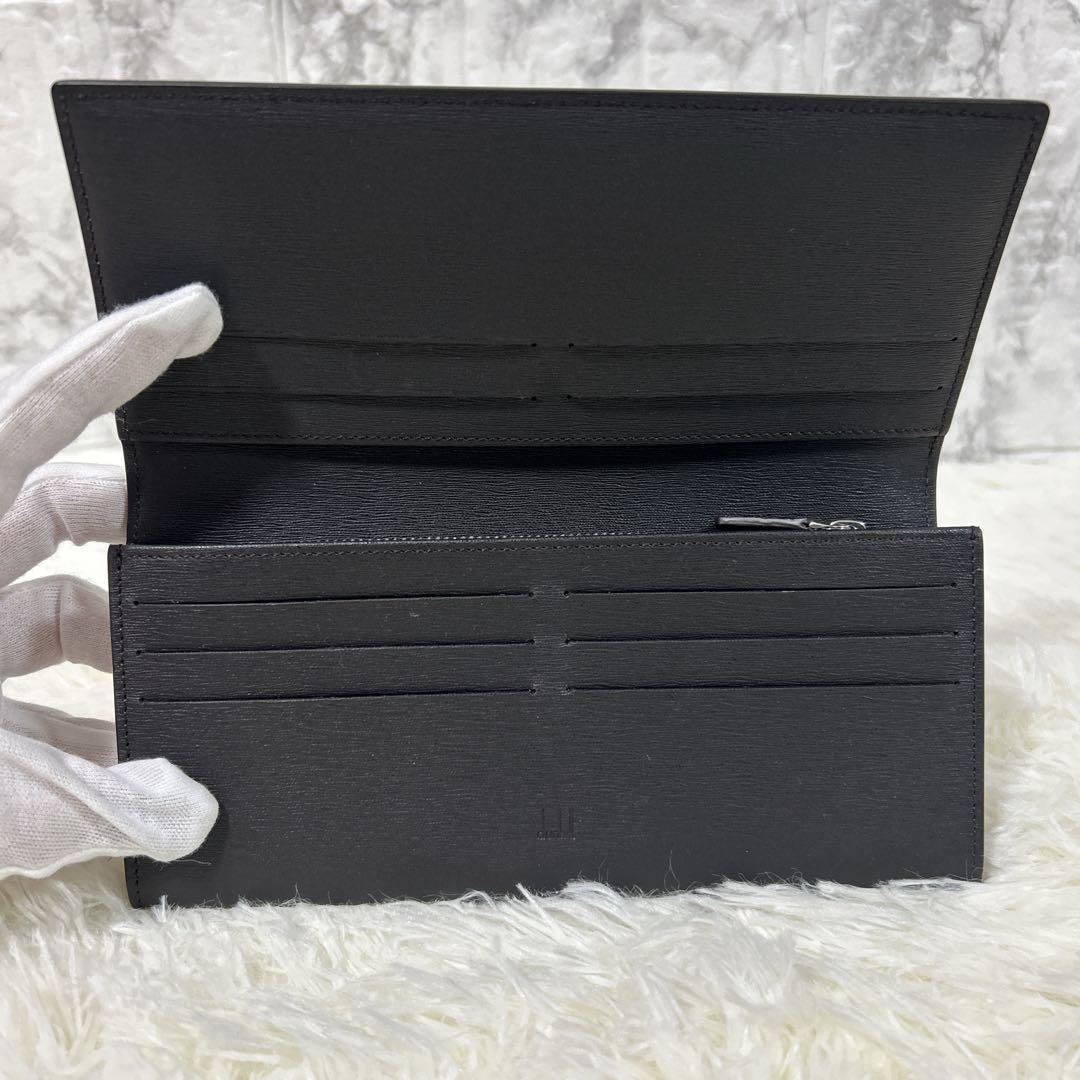 【未使用】Dunhill ダンヒル Sidecar 　長財布 ダークブラウン