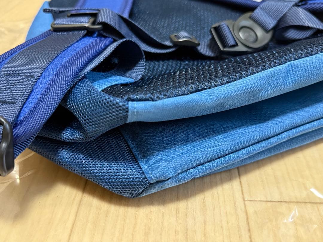 新品 未使用 familiar ファミリア リュック ブルー M 生産終了