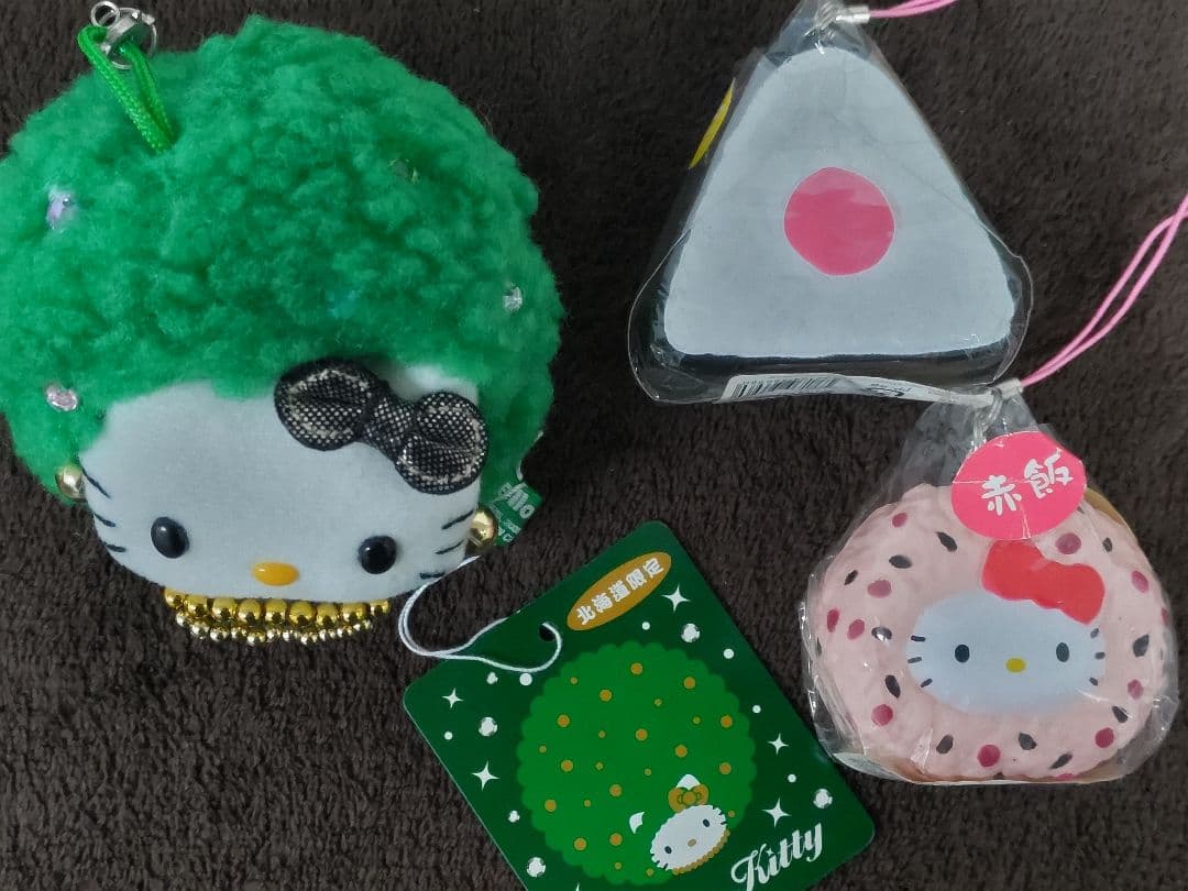 HelloKitty ハローキティ フルーツやわらかマスコット 他ぬいぐるみ