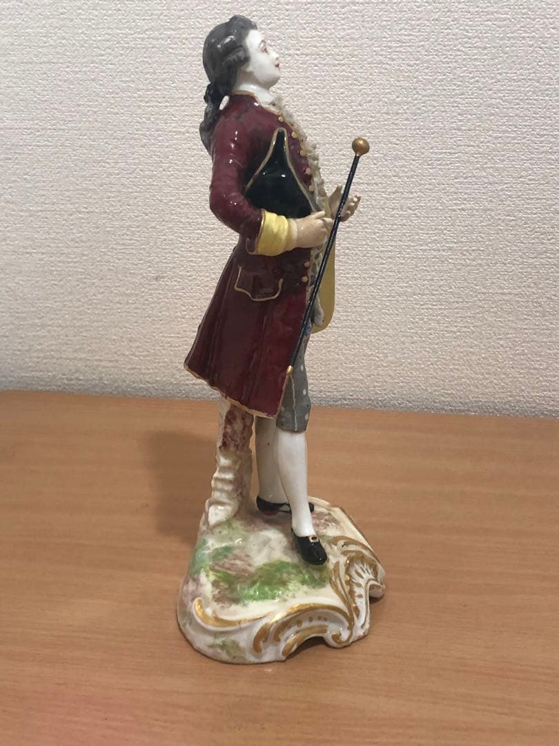 マイセン貴人 磁器 男性像