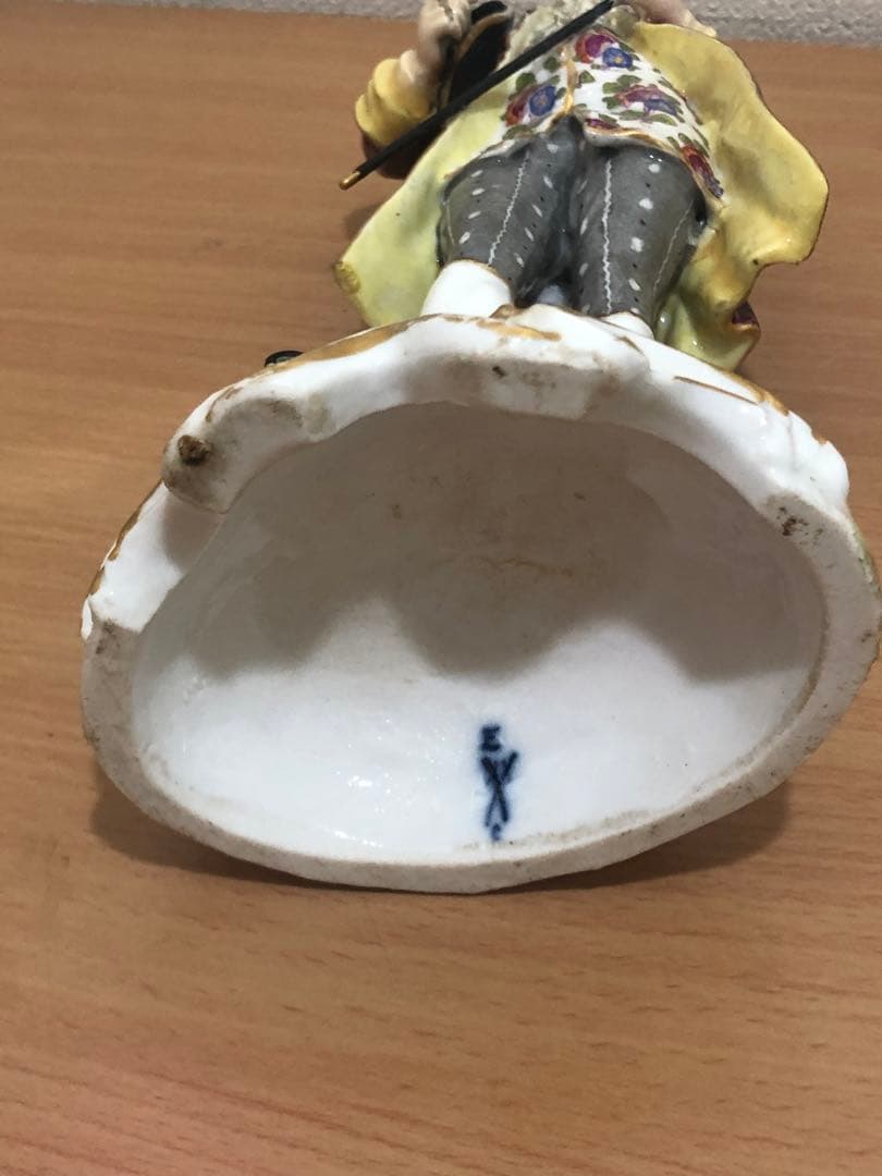 マイセン貴人 磁器 男性像