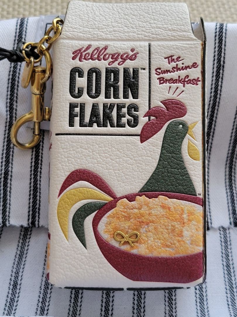 【美品・レア】Anya Hindmarch Corn Flakes キーチャーム