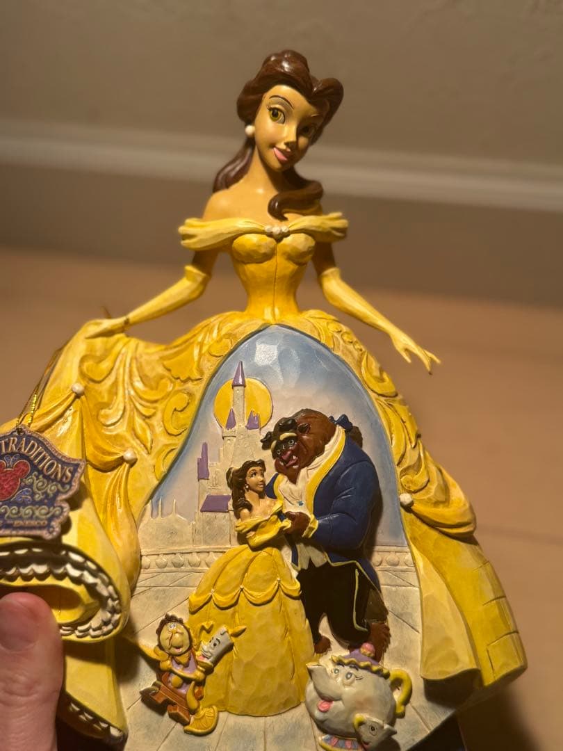【レア★海外パーク品】美女と野獣　ベル　トラディション　フィギュア　箱無し