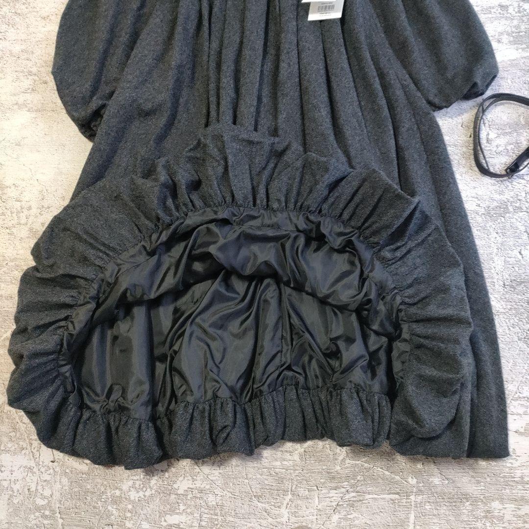 未使用品 L'AUBE BLANC Belted Balloon Dress