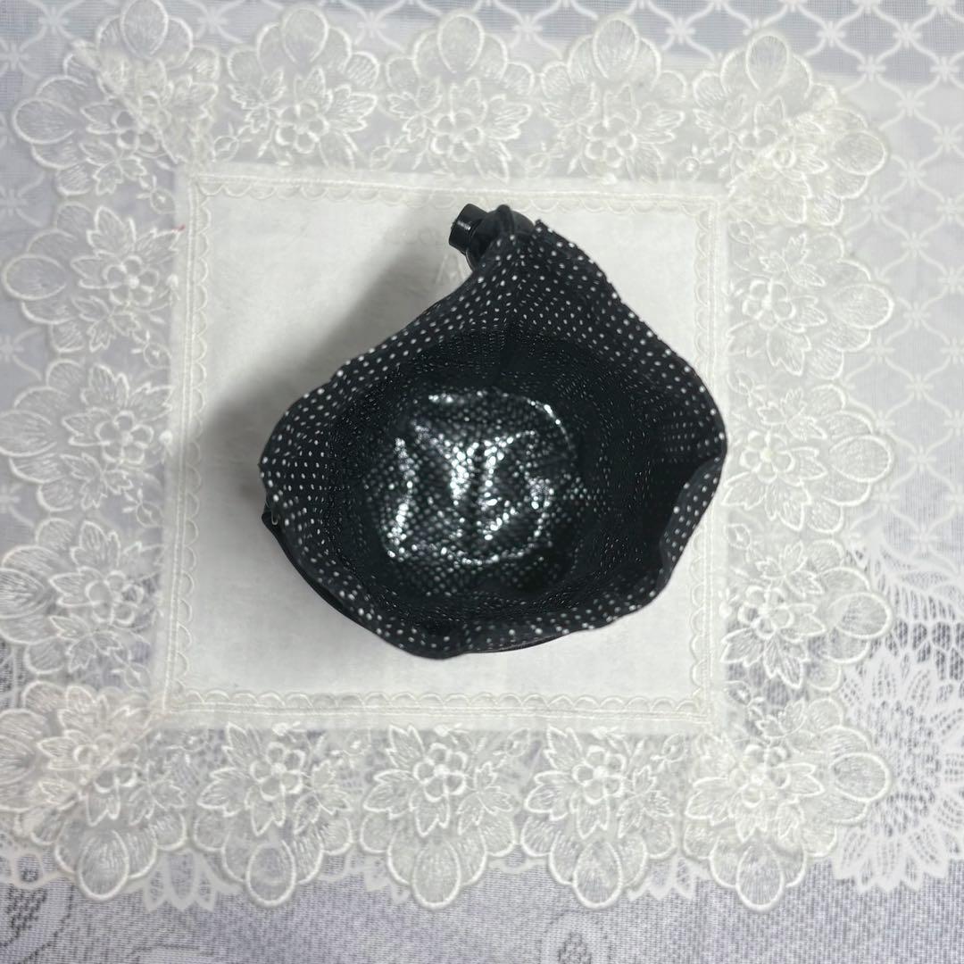 ペットボトルカバー　北欧風花柄　オフホワイト　ハンドメイド