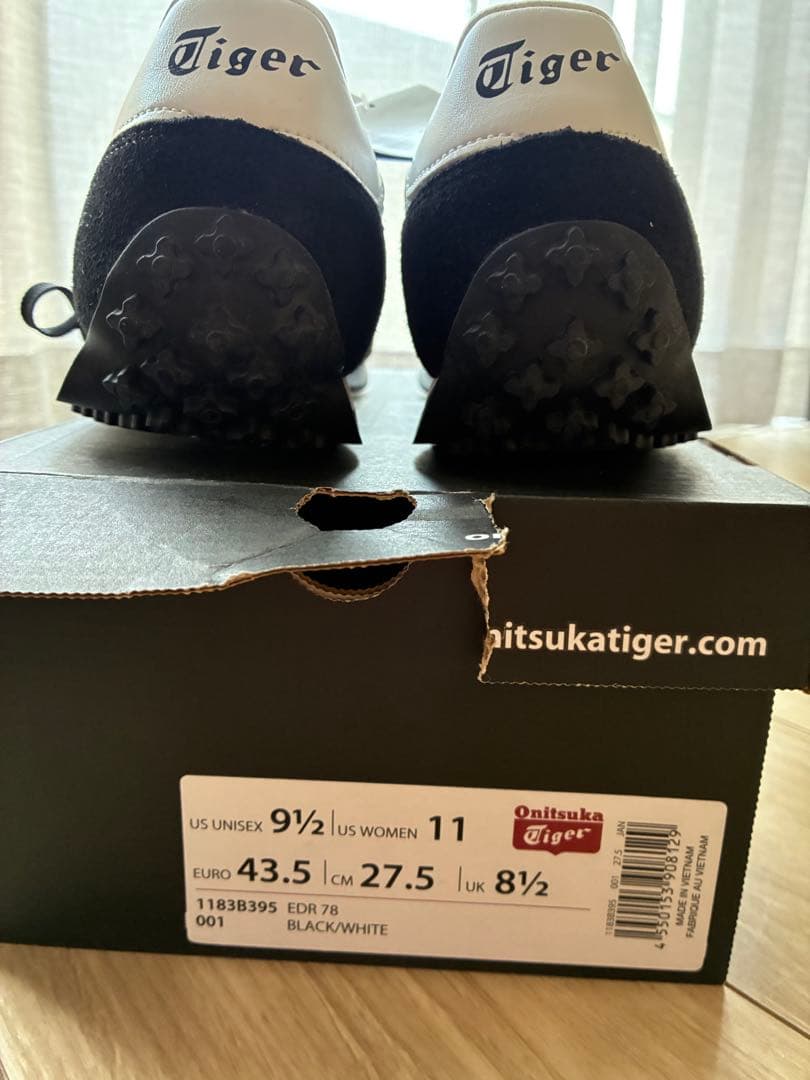 Onitsuka Tiger ブラック スニーカー27.5 EDR78