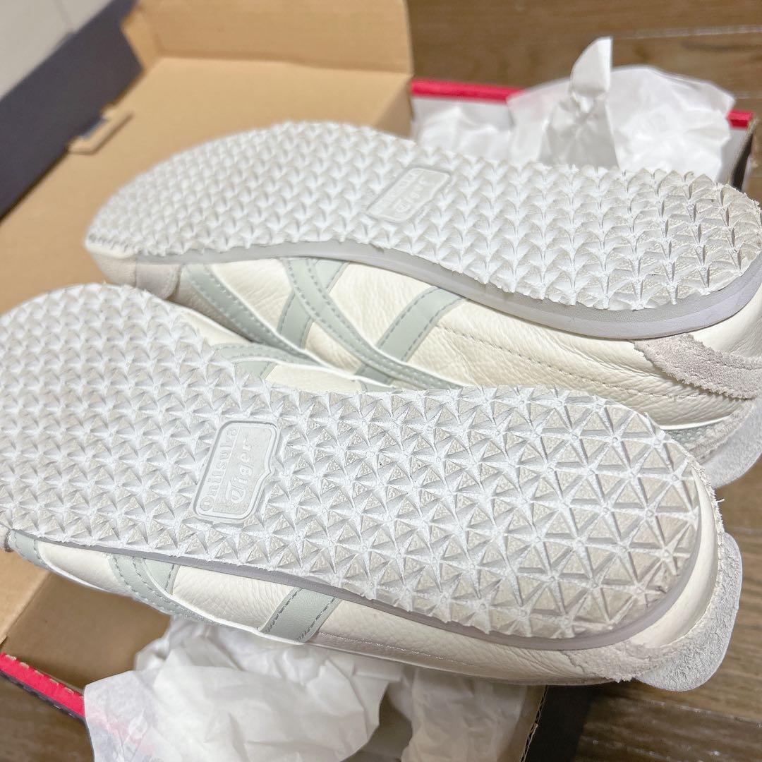 靴 Onitsuka Tiger MEXICO66 CREAM/LIGHT SAGE