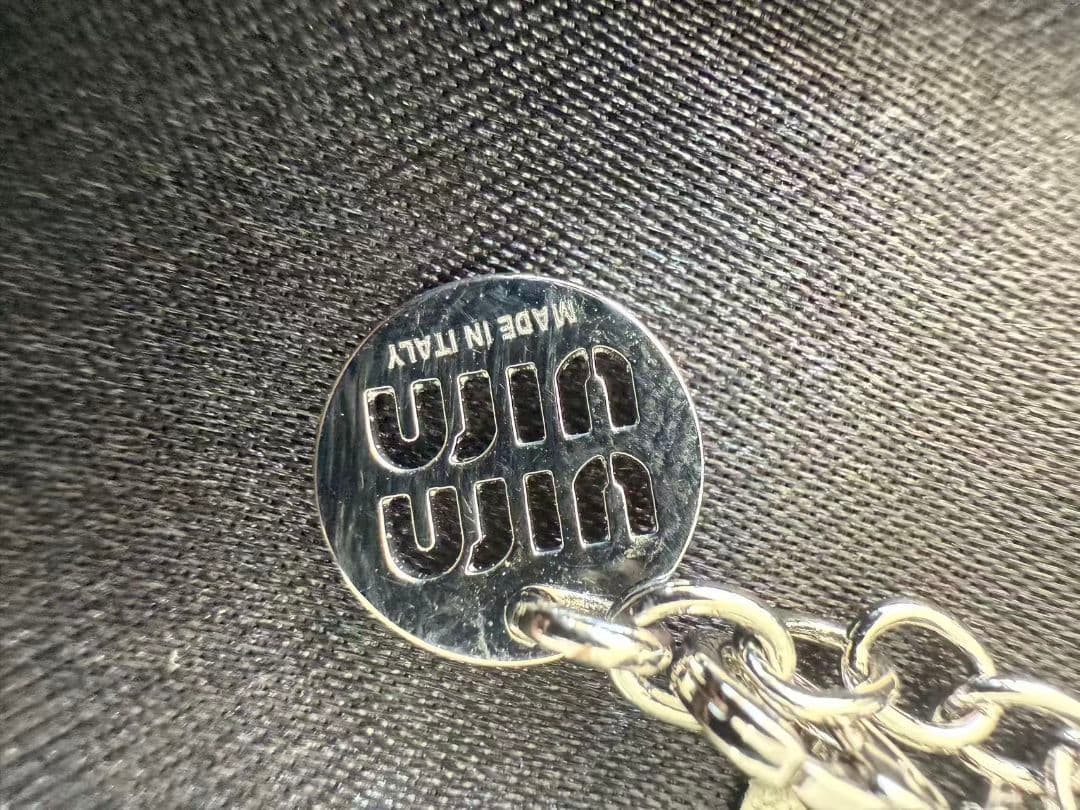 MIU MIU ミュウミュウ シルバーブレスレット新品同様