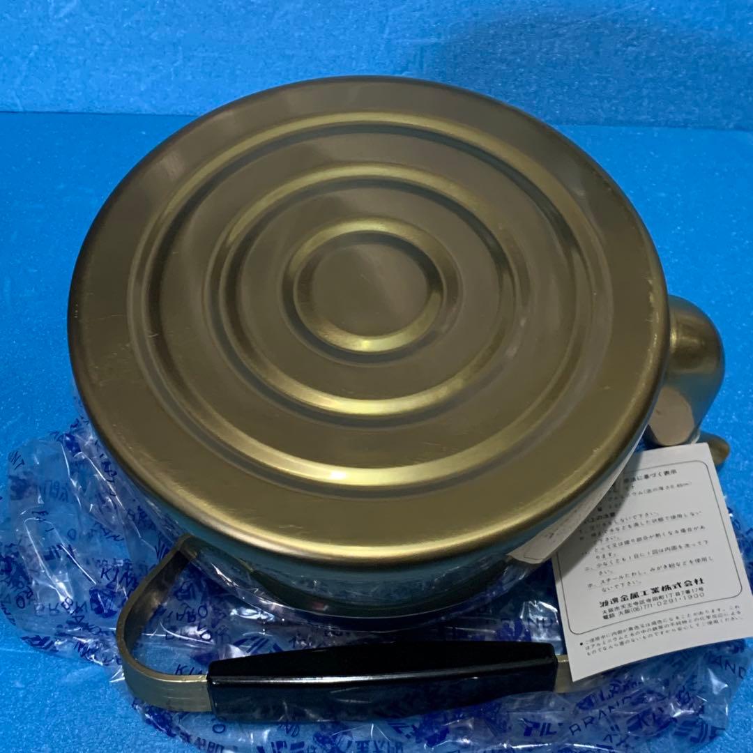 金太郎印　3L ケットル　やかん　デッドストック　昭和レトロ