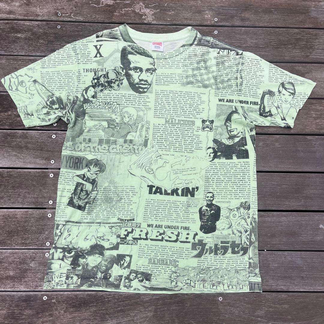 Surpreme マルコムX Tシャツ　ウルトラセブン　希少　Lサイズ