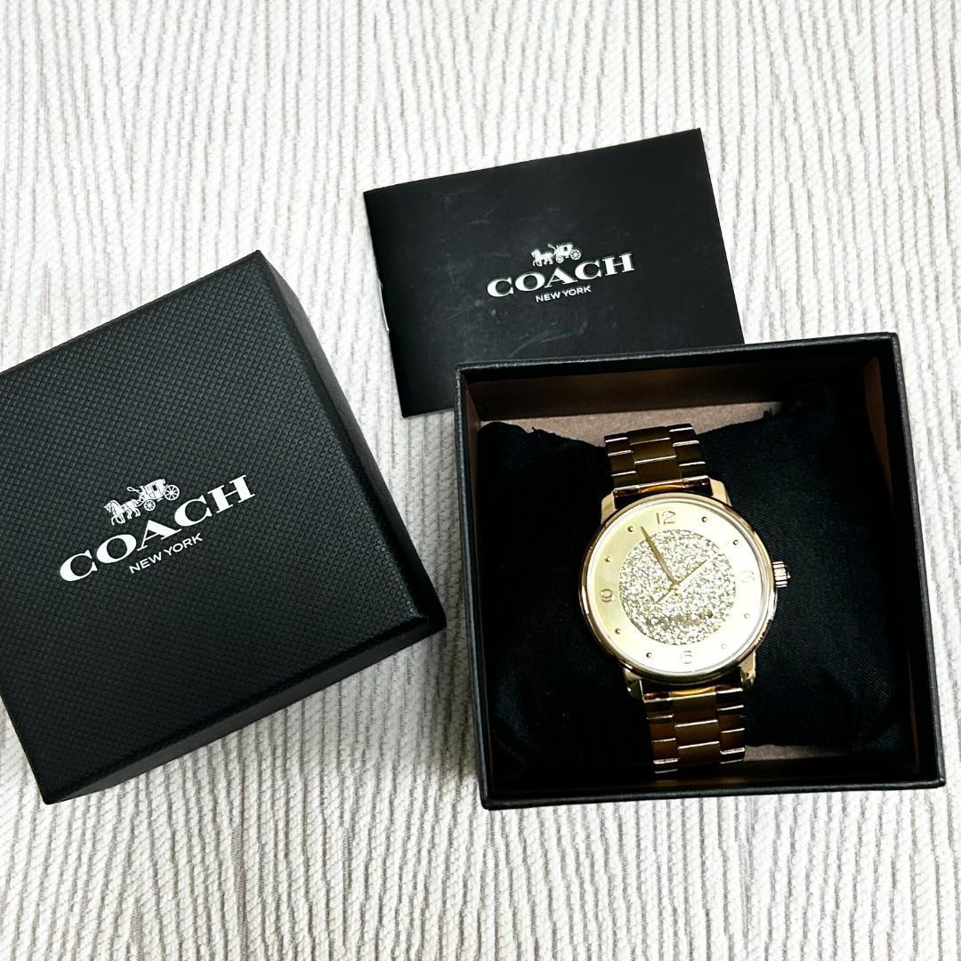 新品 COACH コーチ グランド GRAND ゴールド 14503942