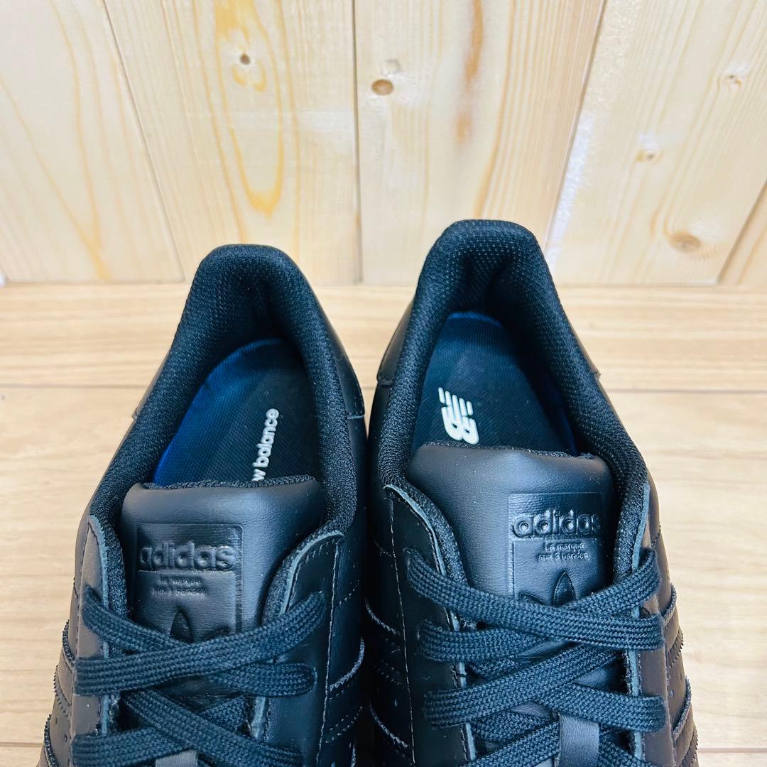 未使用級 adidas SUPERSTAR コアブラック EG4957 28.5