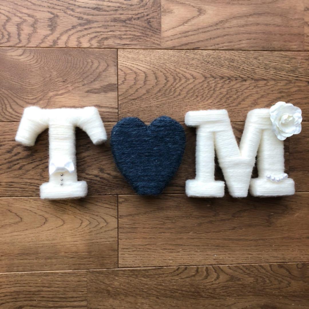 [miyu様確認用]アルファベット　オブジェ