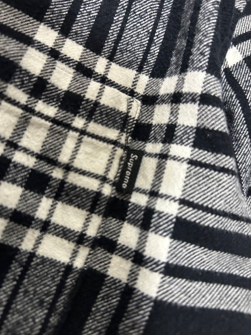 supreme flannel shirt 中古 M
