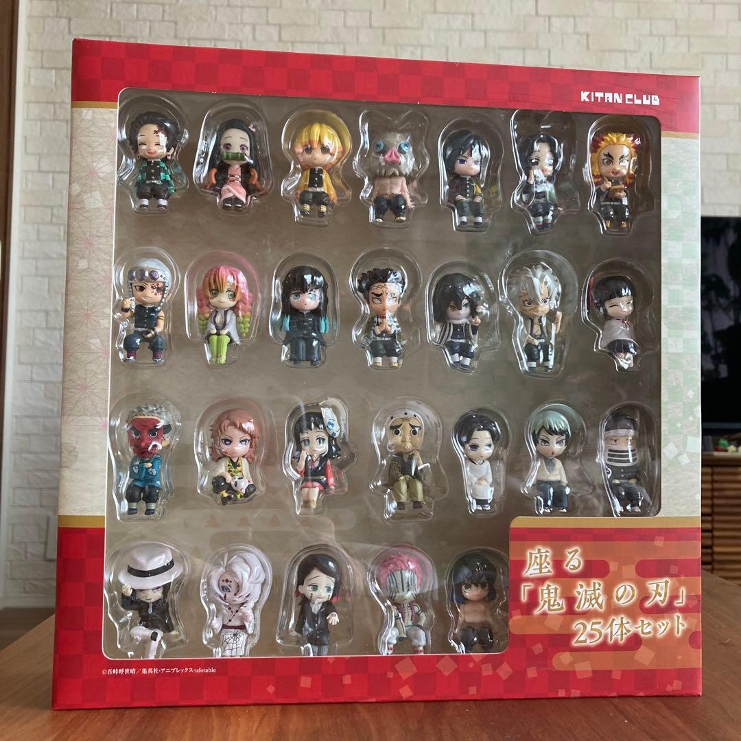 鬼滅の刃 座る「鬼滅の刃」 25体+伊之助素顔1体セット　限定BOX