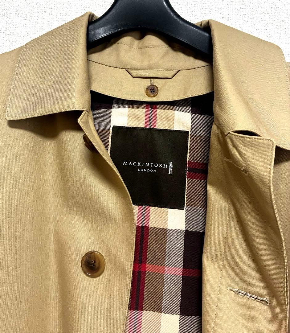 【未使用級】MACKINTOSH LONDON ジャケットステンカラーコート